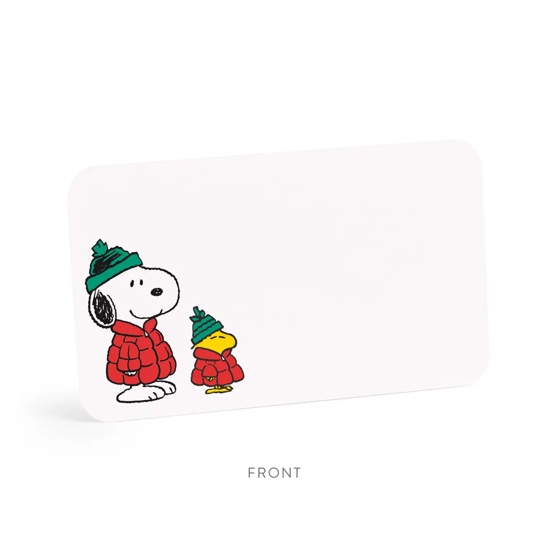 E. Frances X Peanuts - Snoopy and Woodstock Puffer Little Notes