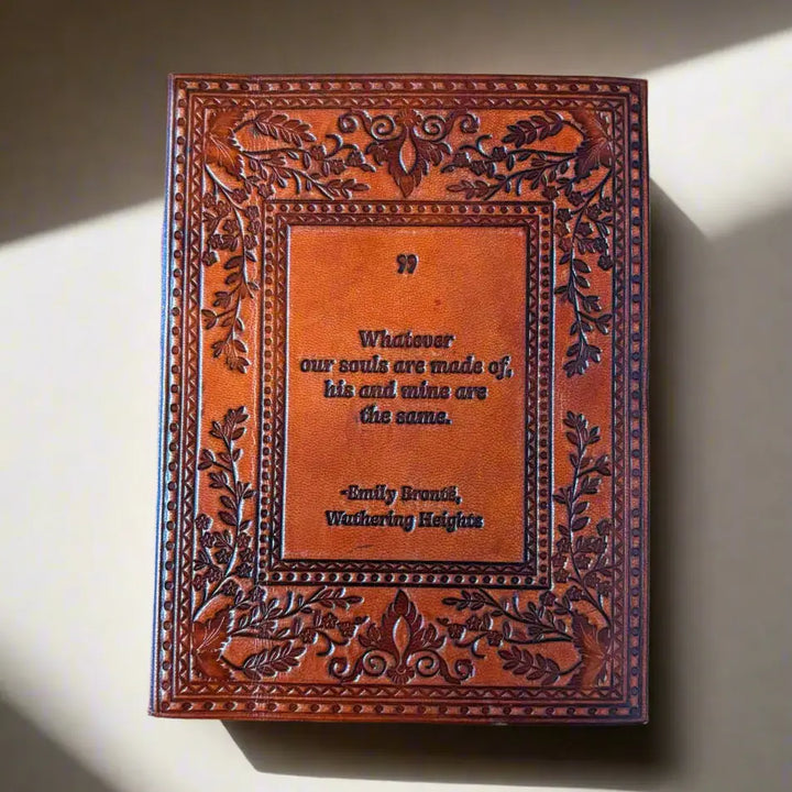 Emily Brontë - Leather Journal (6" x 8")