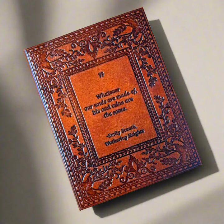 Emily Brontë - Leather Journal (6" x 8")