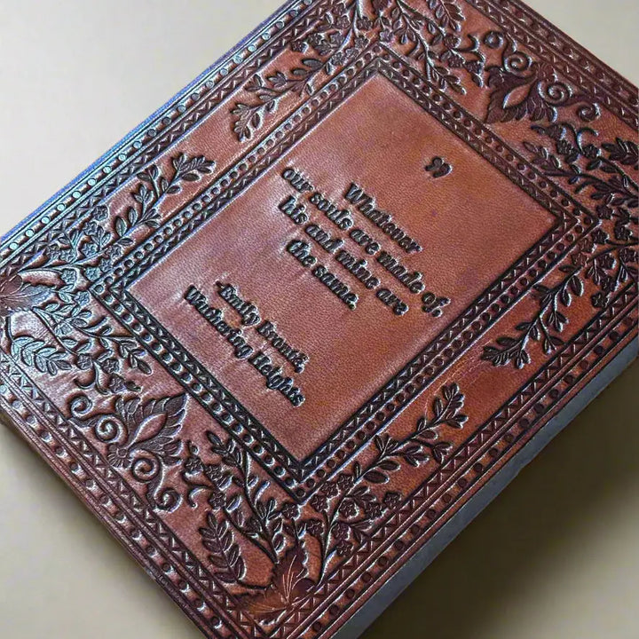Emily Brontë - Leather Journal (6" x 8")