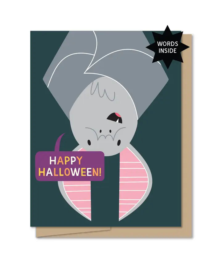 Fang-Tastic Halloween Card