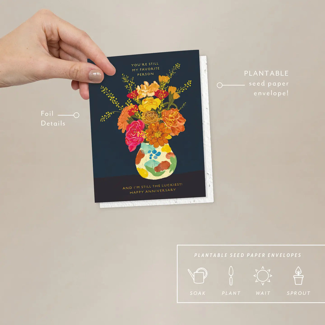 Favorite Person Anniversary Card