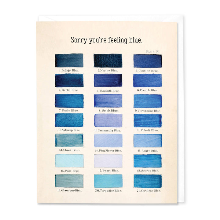 Feeling Blue Card