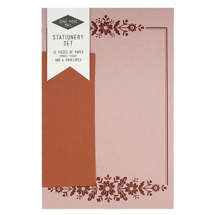 Floral Stationery Set