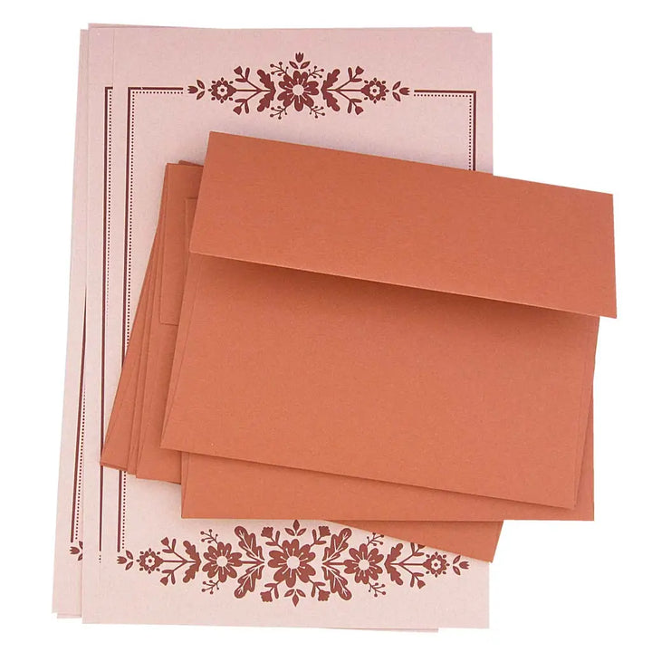 Floral Stationery Set