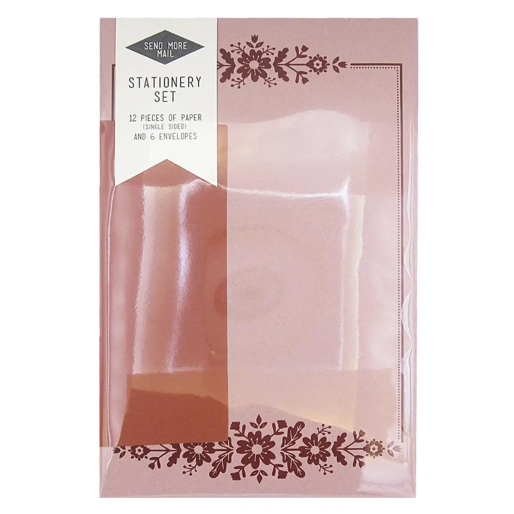 Floral Stationery Set