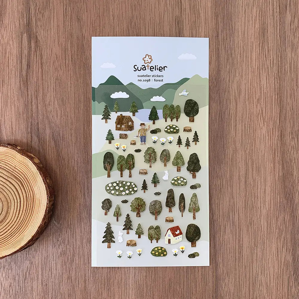 Sticker Sheet - Forest