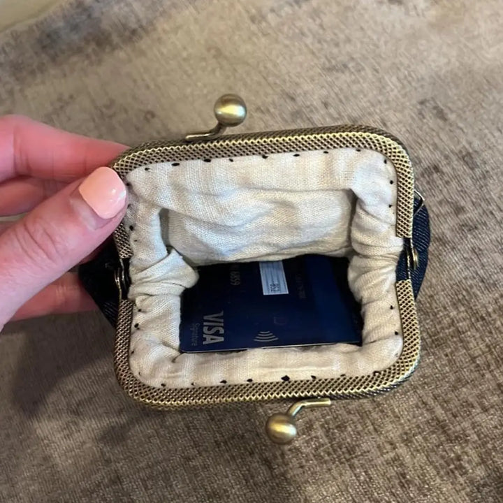 Fox Embroidered Coin Purse