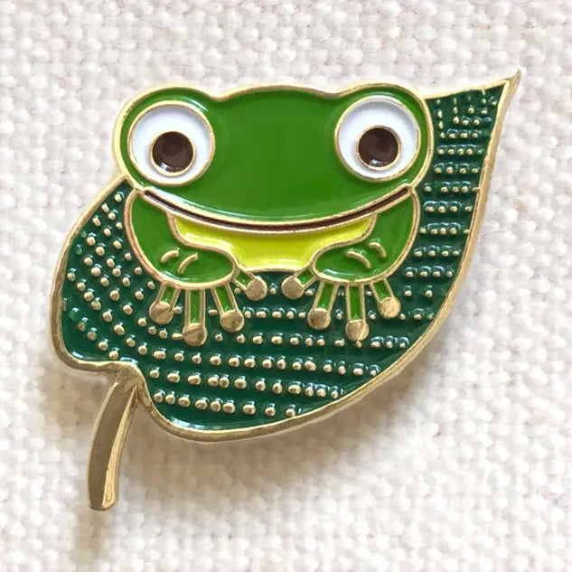 Frog Enamel Pin