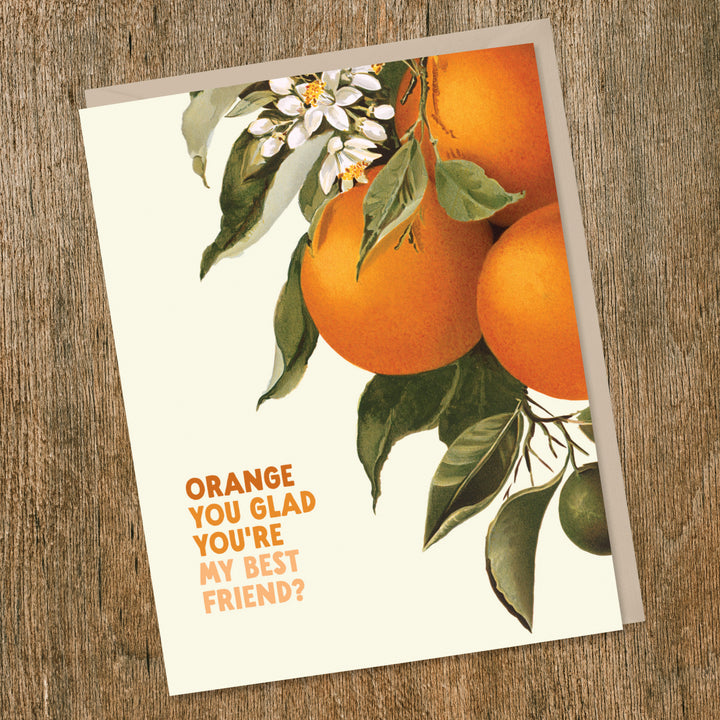 Orange You Glad You're My Best Friend?
