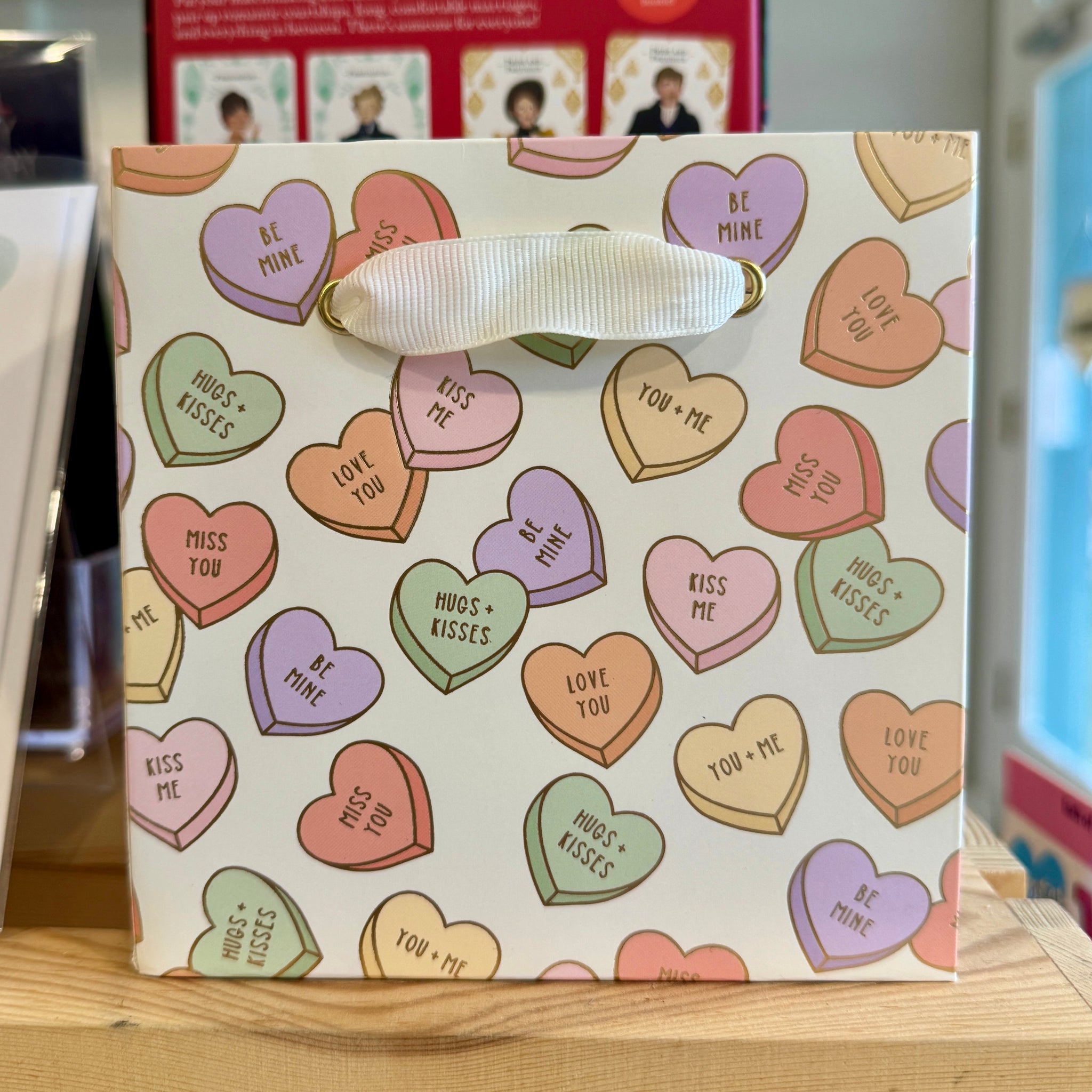 Conversation Hearts Gift Bag