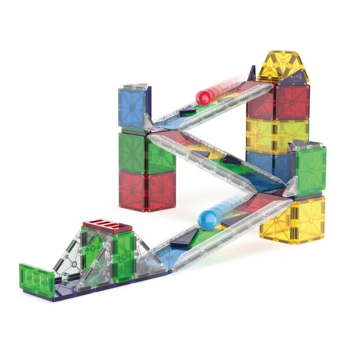 MAGNA-TILES® Rail Racers Deluxe 90-Piece Set