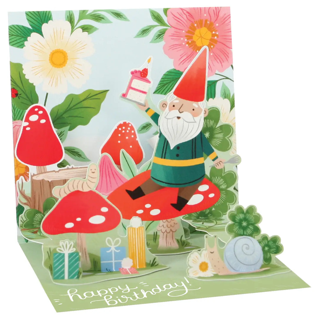 Gnomes Trinkets Pop-up Card