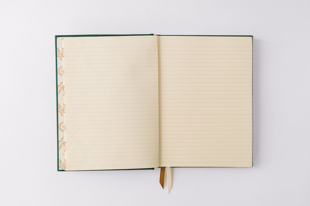 Golden Thistle Hardcover Notebook