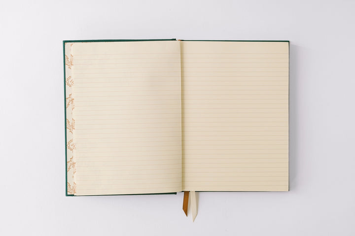 Golden Thistle Hardcover Notebook