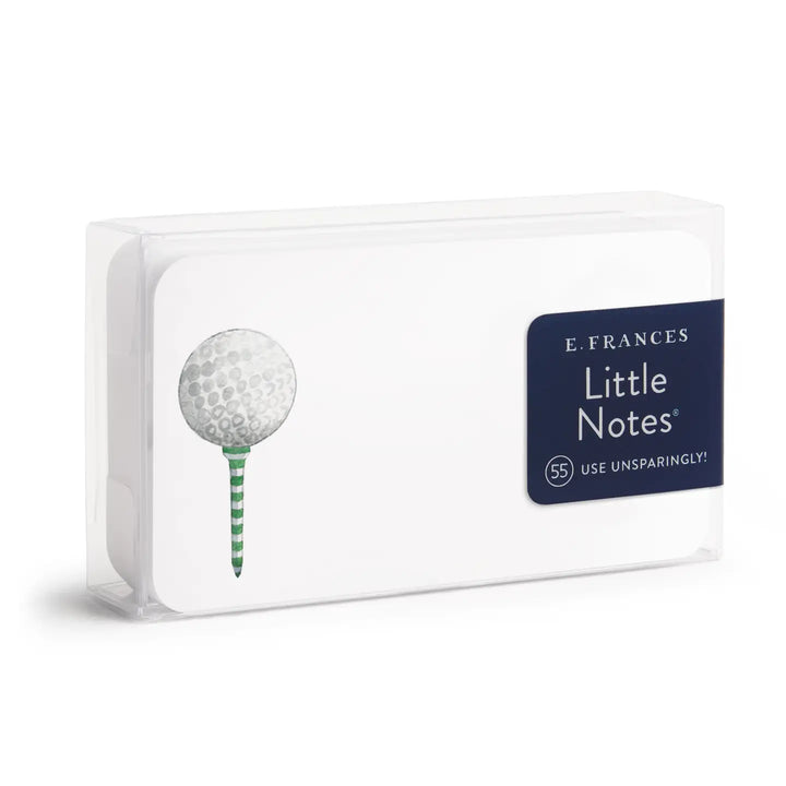 Golf Tee Little Notes
