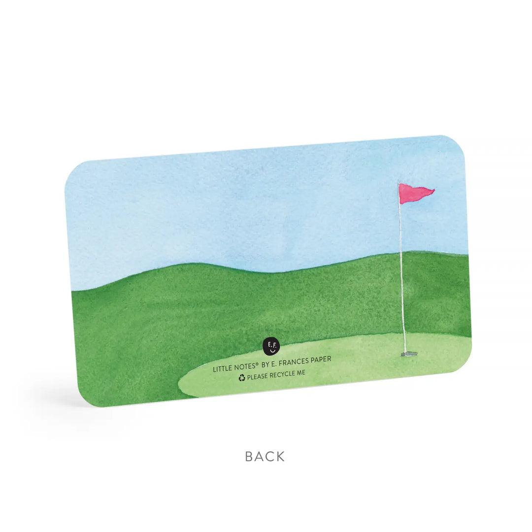 Golf Tee Little Notes