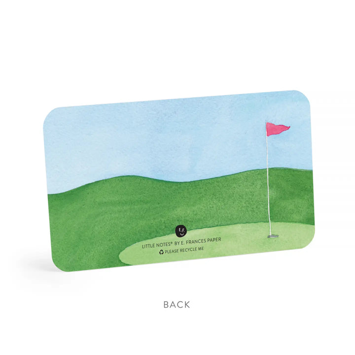 Golf Tee Little Notes