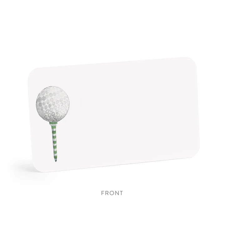 Golf Tee Little Notes