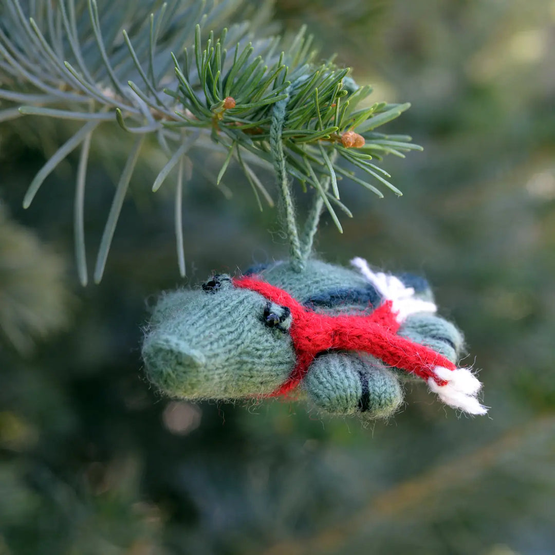 Alligator Holiday Ornament