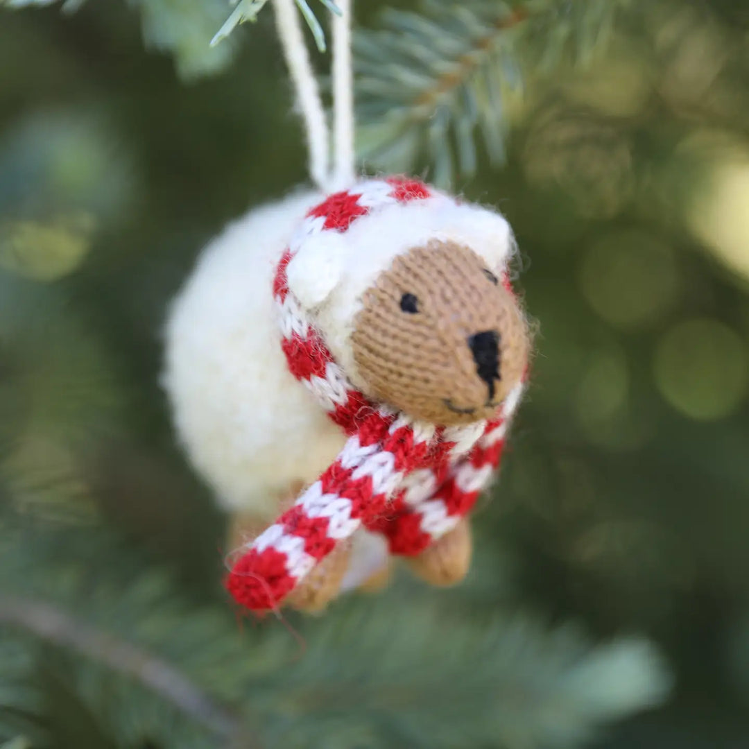 Sheep Holiday Ornament