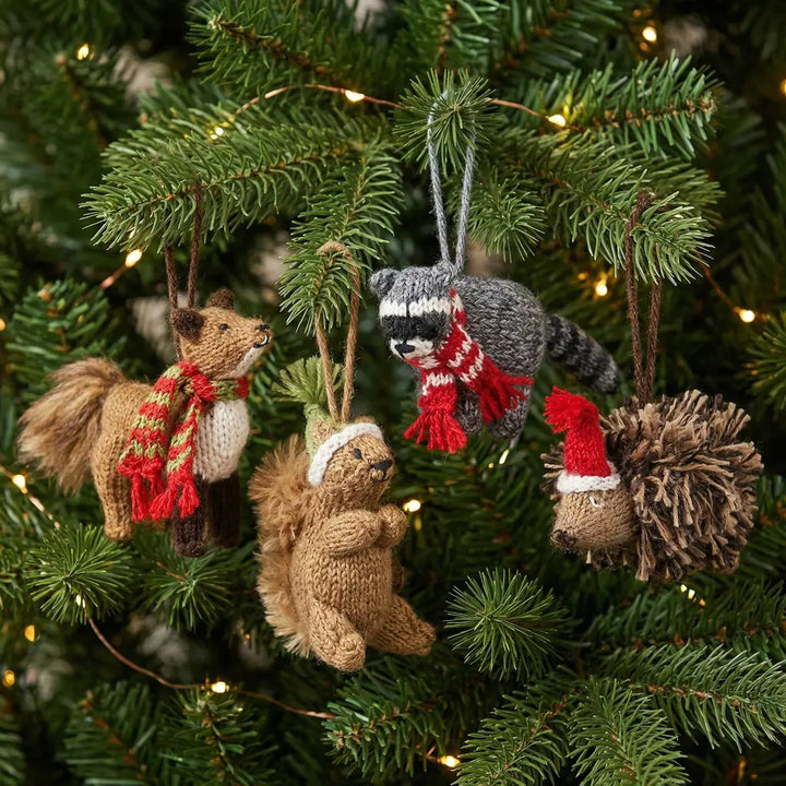 Woodland Animal Ornament