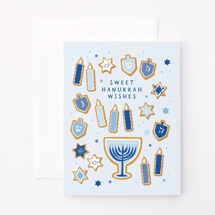 Hanukkah Cookies Card