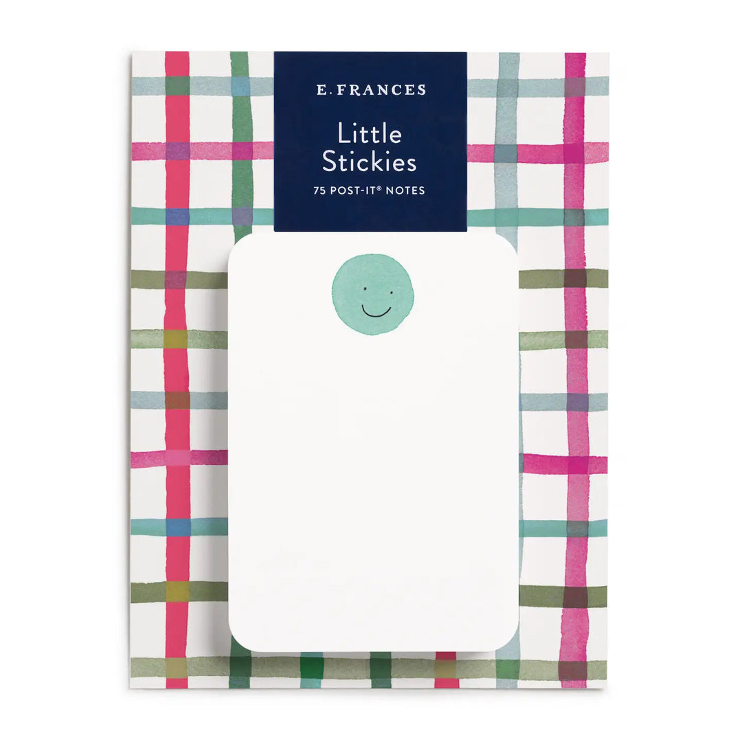 Happy Plaid Little Stickies