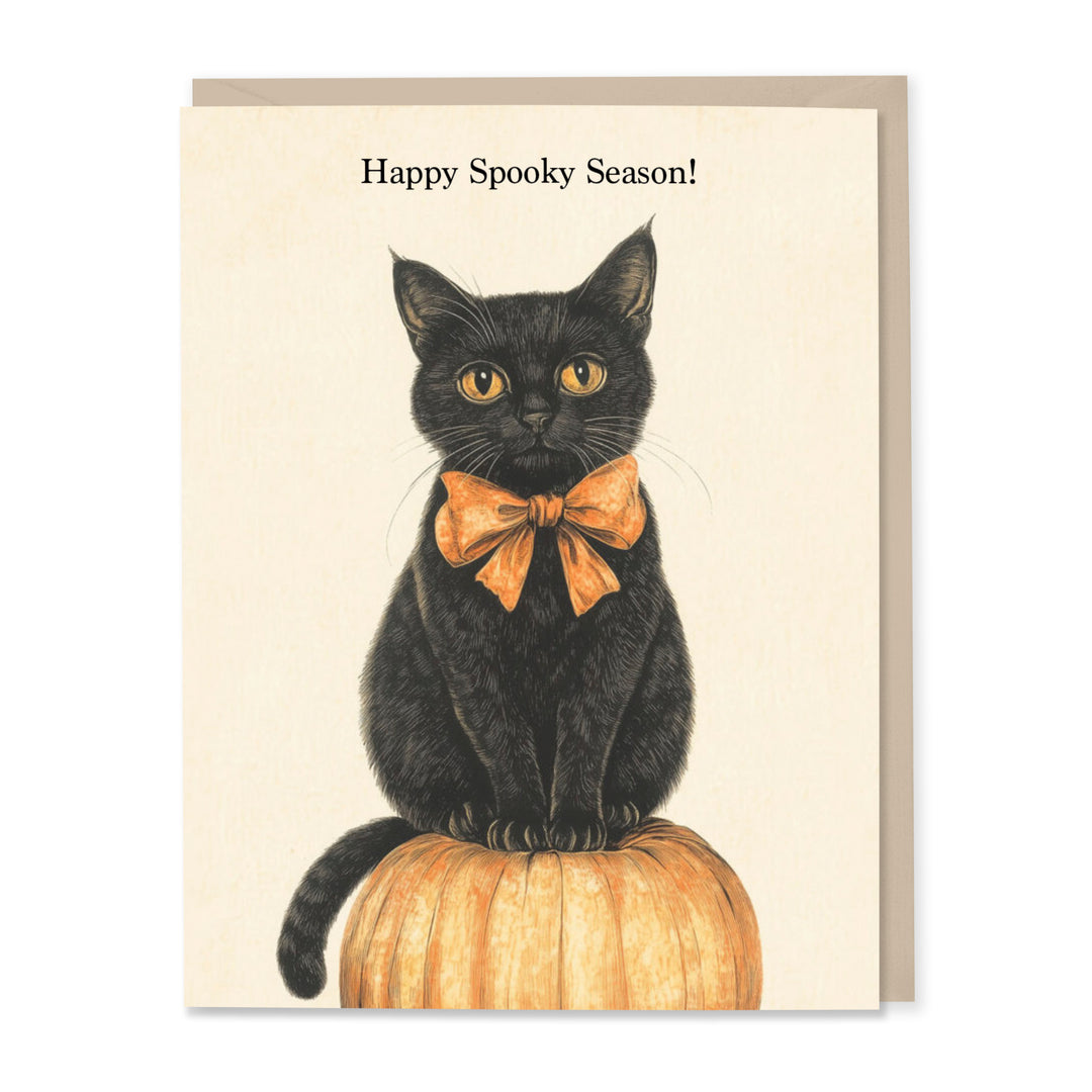Happy Spooky Season Halloween Card
