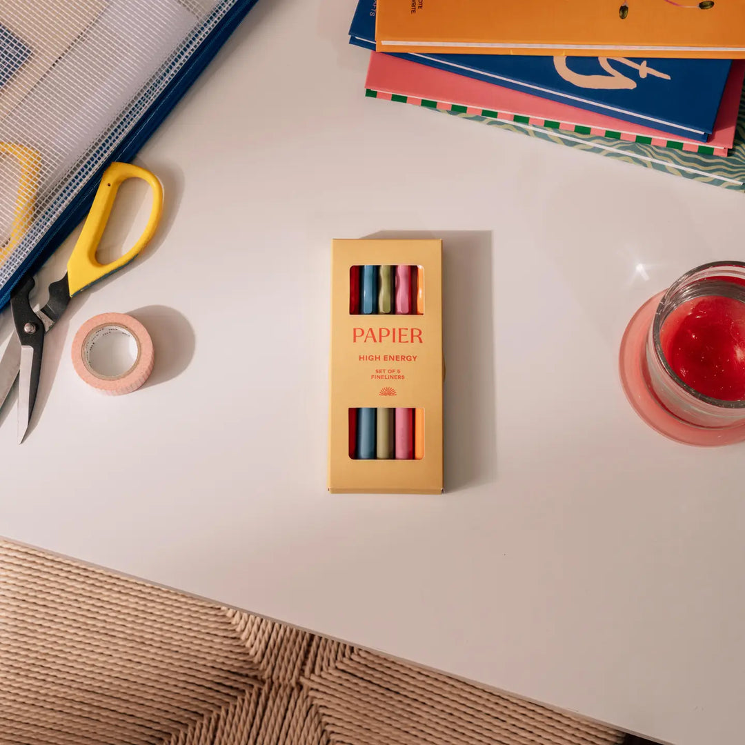 Fineliners Set of 5 - High Energy