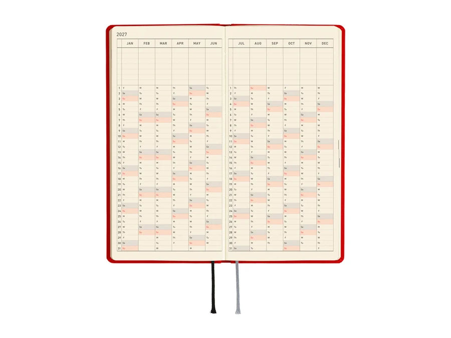 Hobonichi Techo 2027 Weeks Colors