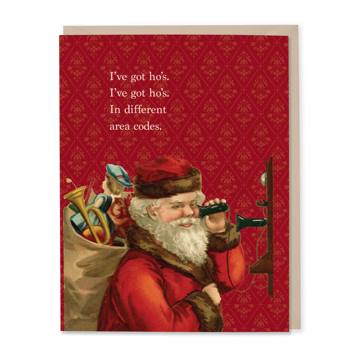 Ho's in Different Area Codes (Set of 8)