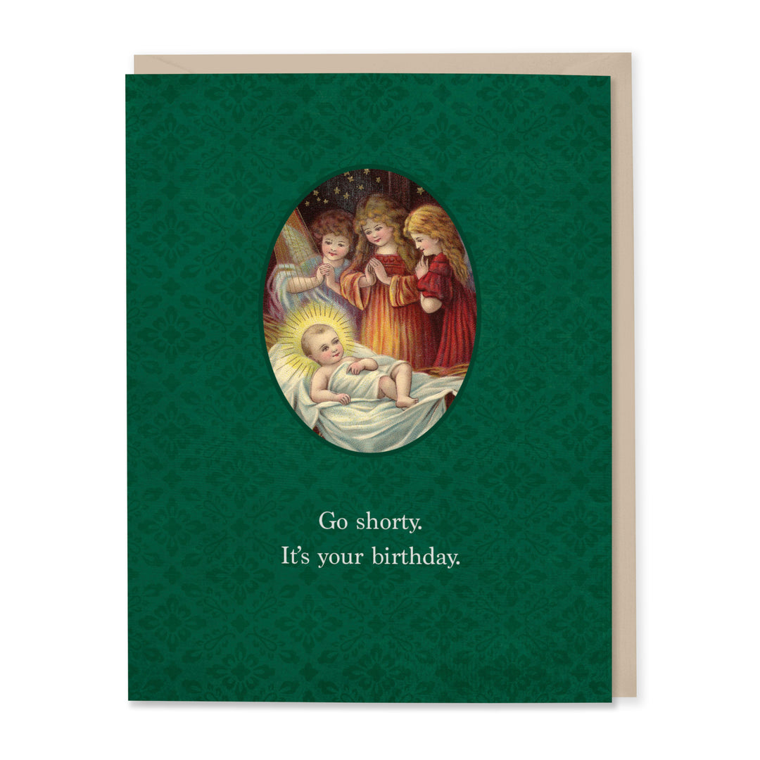 Go Shorty It's Your Birthday Christmas Card (Set of 8)