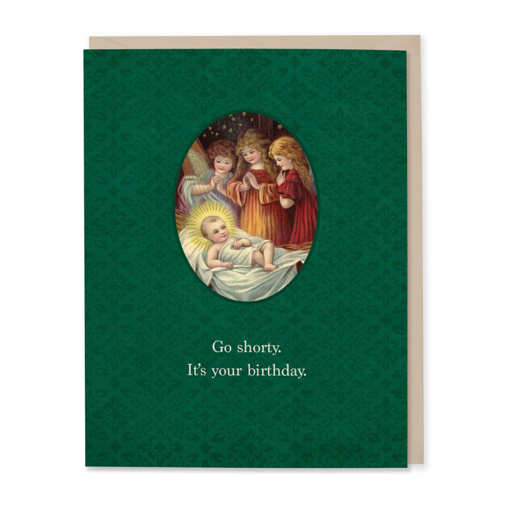 Go Shorty It's Your Birthday Christmas Card (Set of 8)