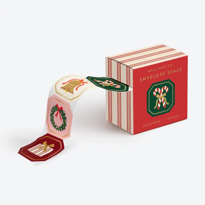 Holly Jolly Envelope Seals