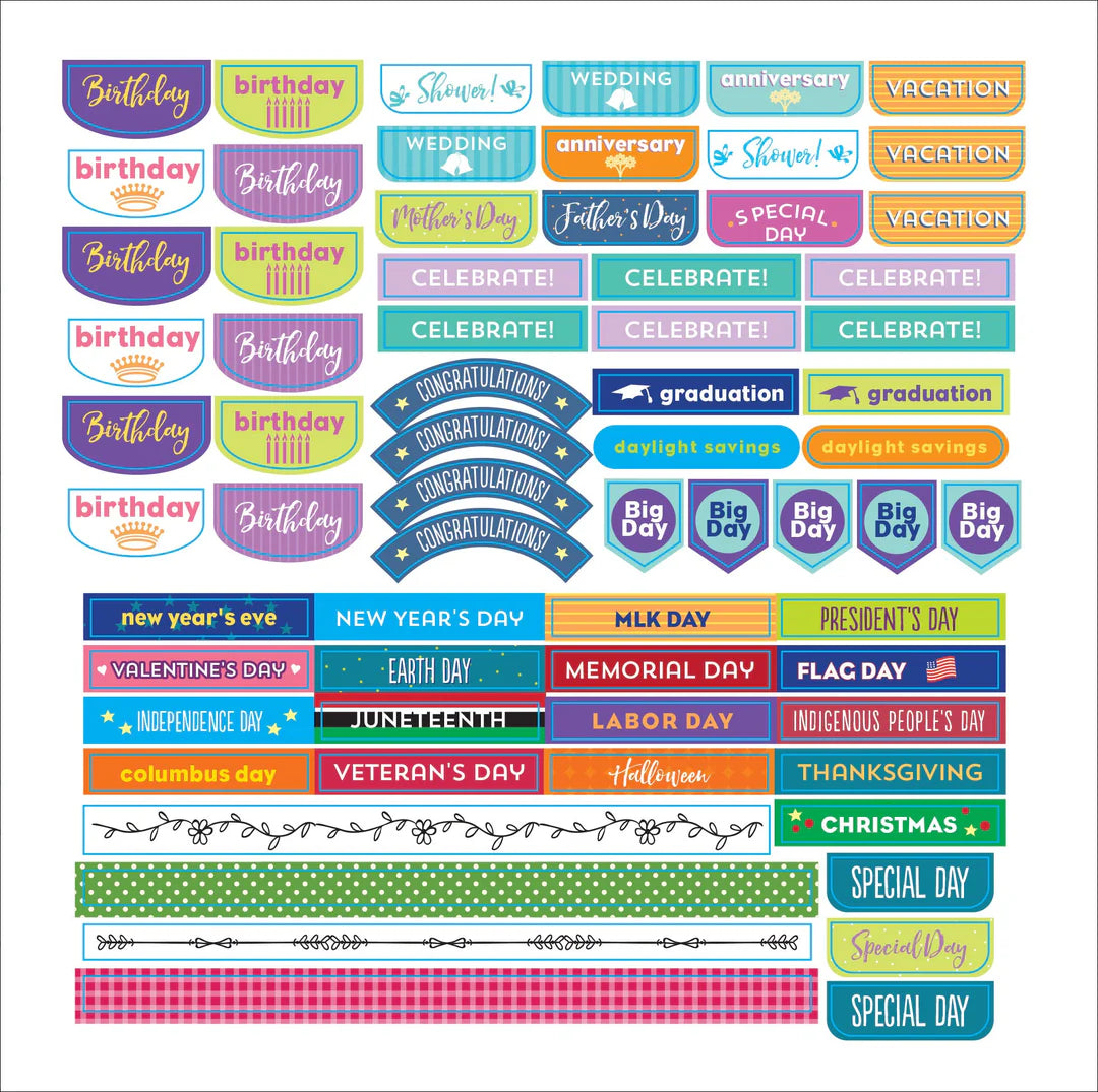 Plan It! Sticker Book