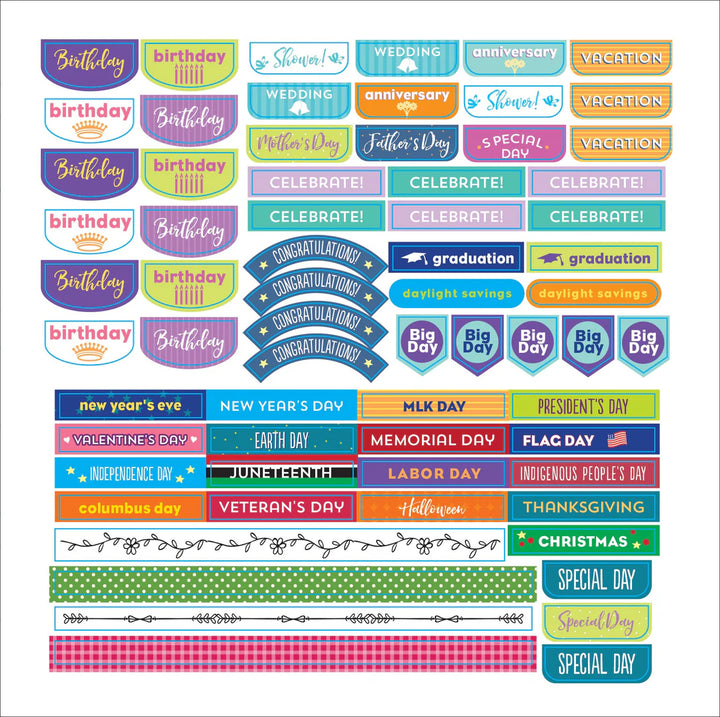 Plan It! Sticker Book