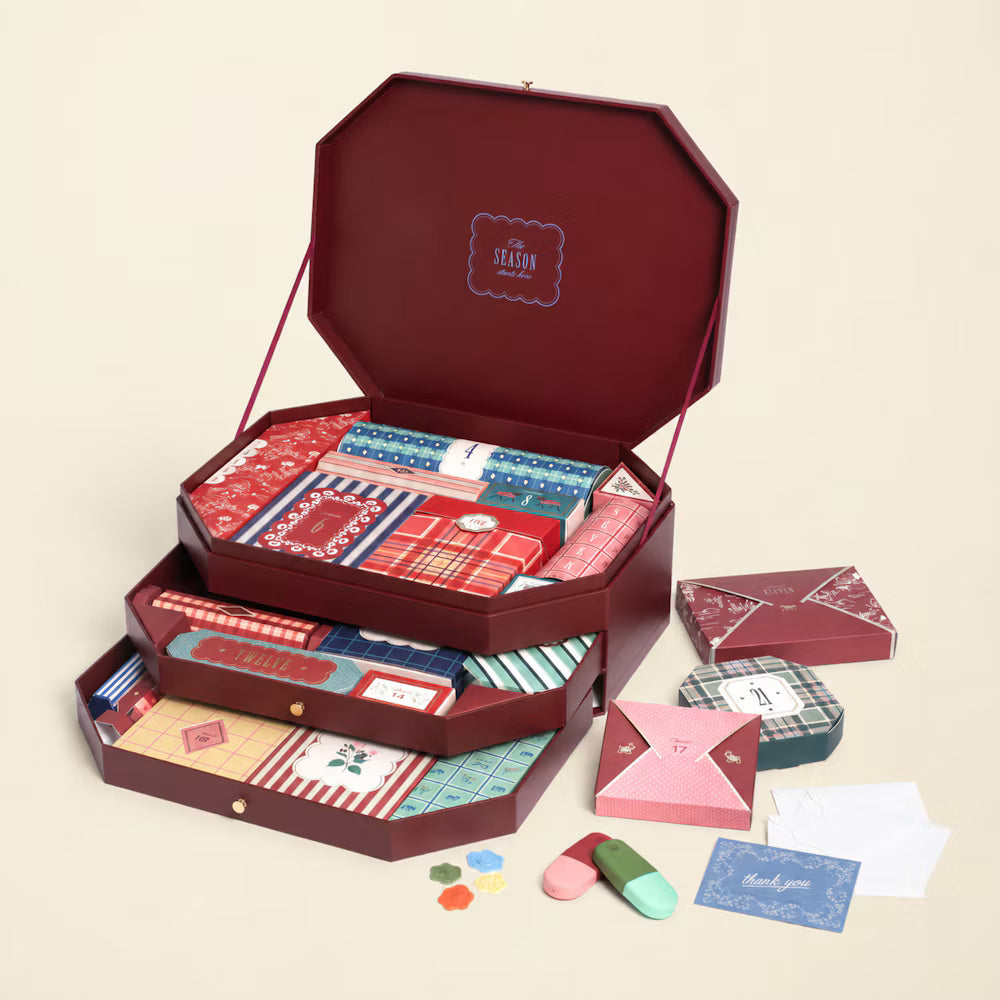 24 Day Papier Stationery Advent Calendar