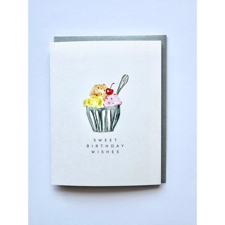 Ice Cream Birthday Card