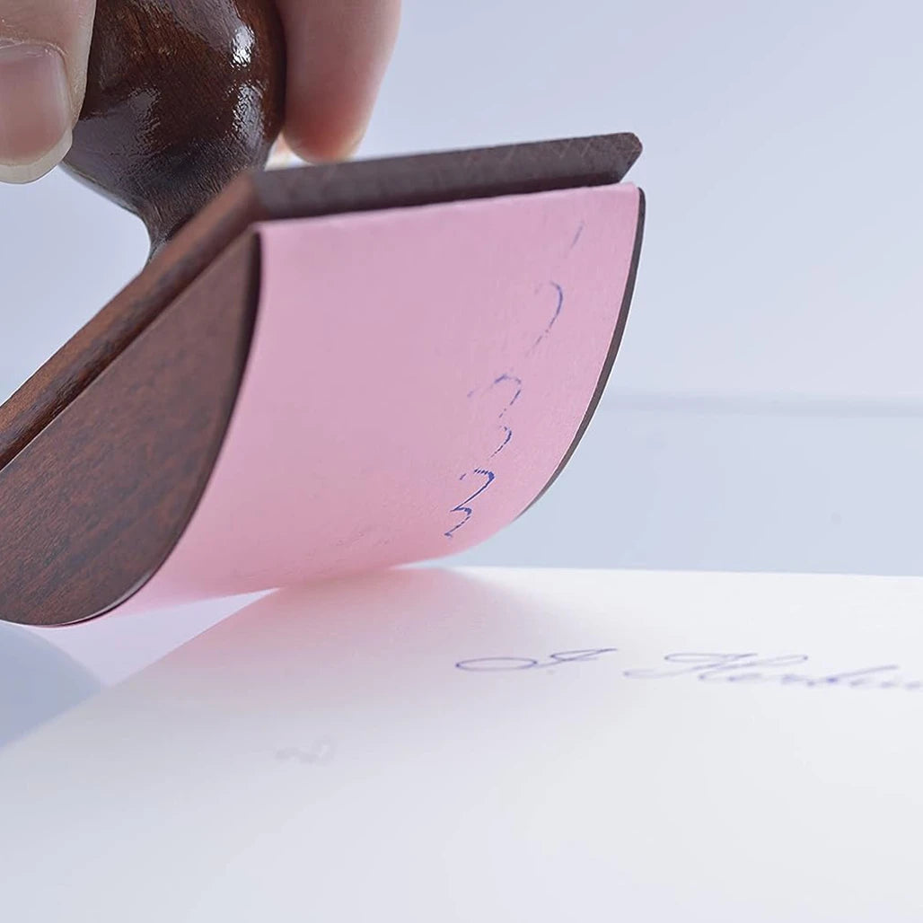 Wood Rocker Ink Blotter & Refills