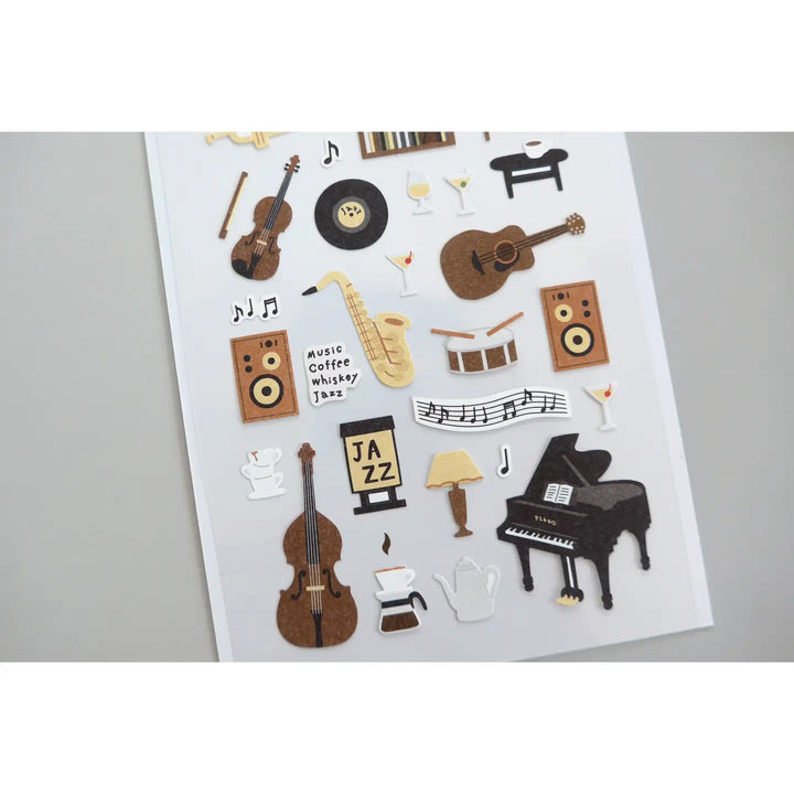 Sticker Sheet - Jazz Cafe