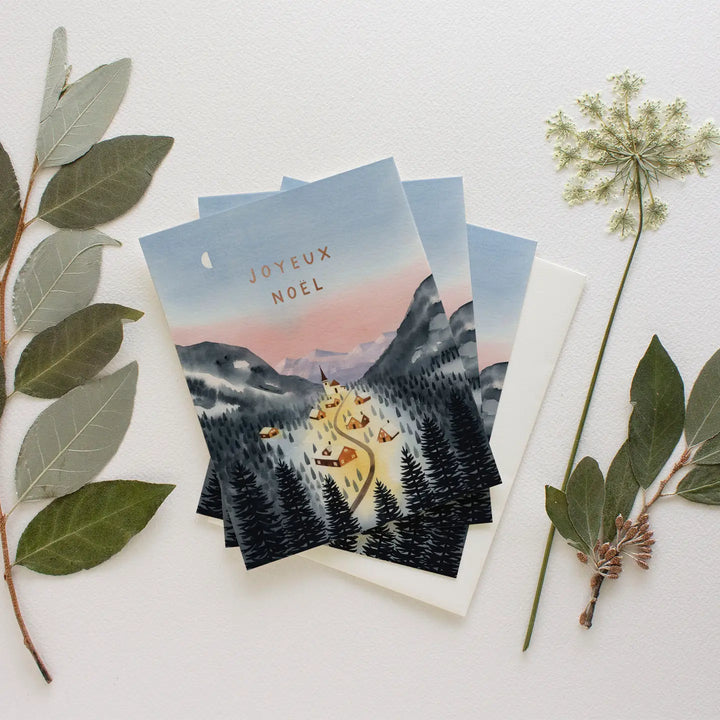 Joyeux Noel Holiday Card (Box of 8)