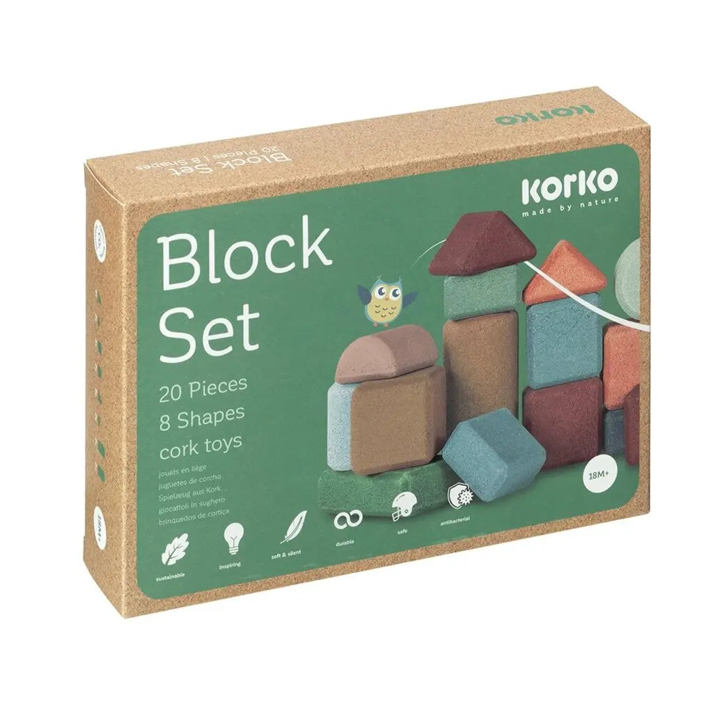 Cork Building Blocks (Set of 20)