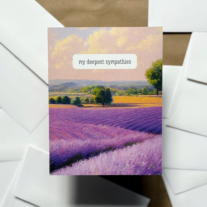 Lavender Deepest Sympathies