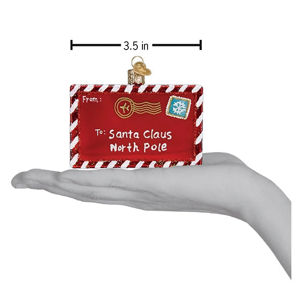 Letter To Santa Ornament