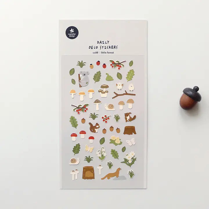 Sticker Sheet - Little Forest
