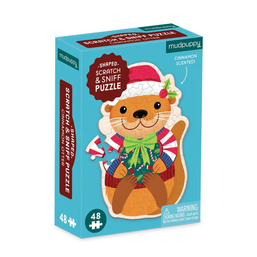 Scratch and Sniff Cinnamon Otter Puzzle