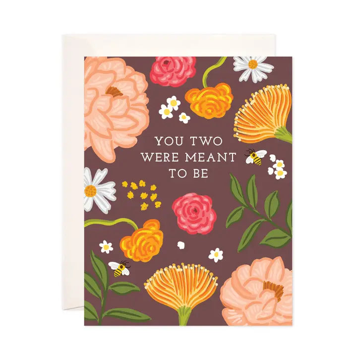 Meant To Be - Wedding Card