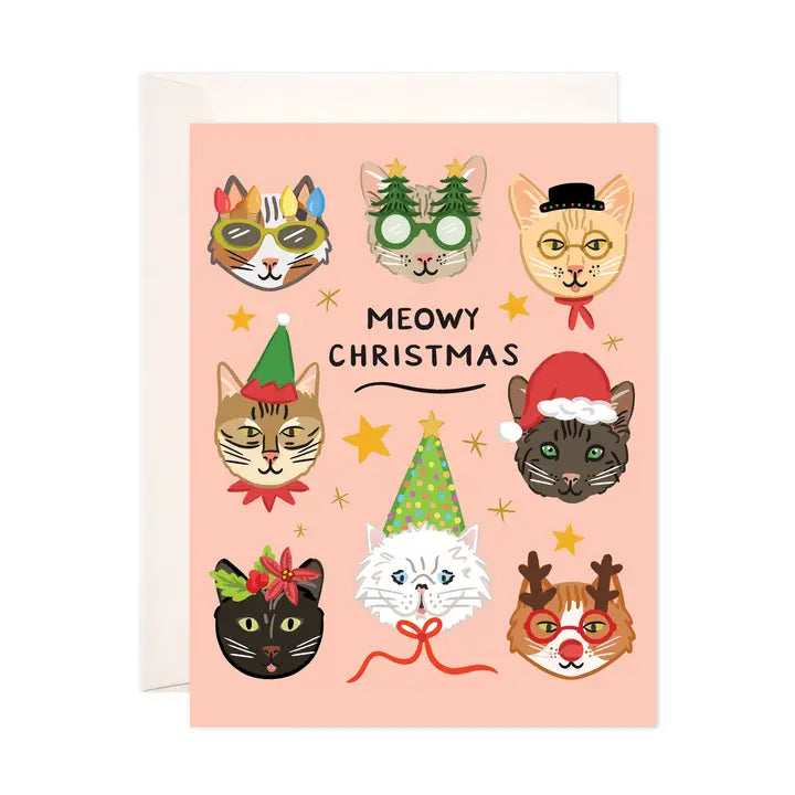 Meowy Christmas Card