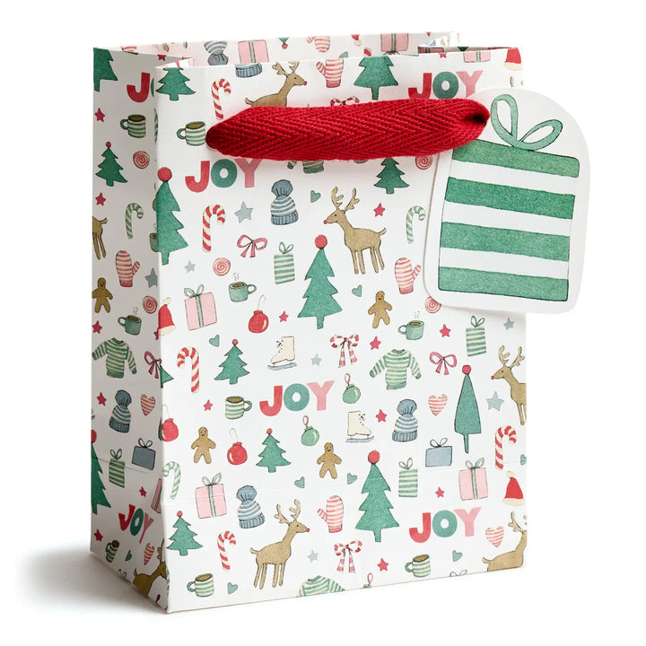 Merry Motif Small Gift Bag